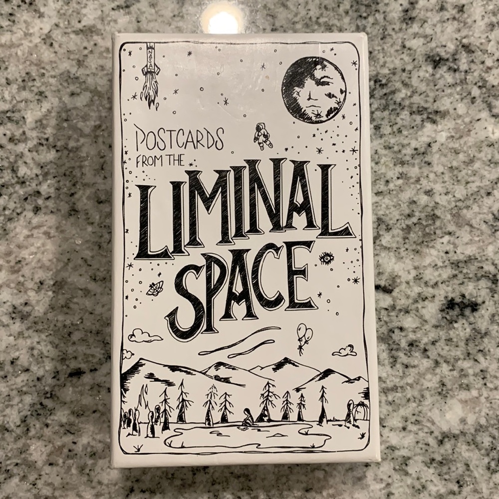 Postcards from the Liminal Space oracle deck